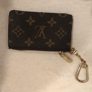 LV cardholder keychain